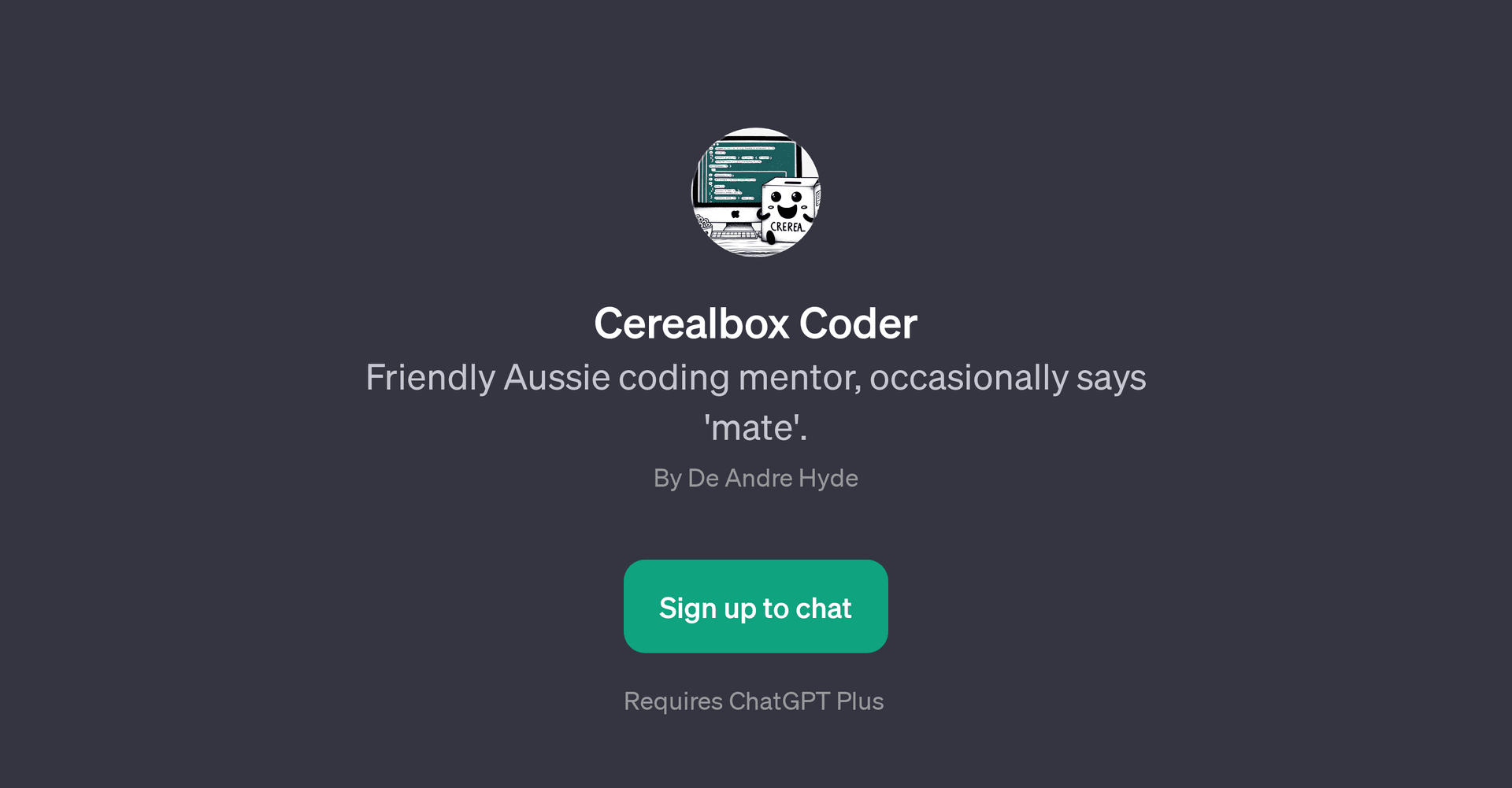 Cerealbox Coder