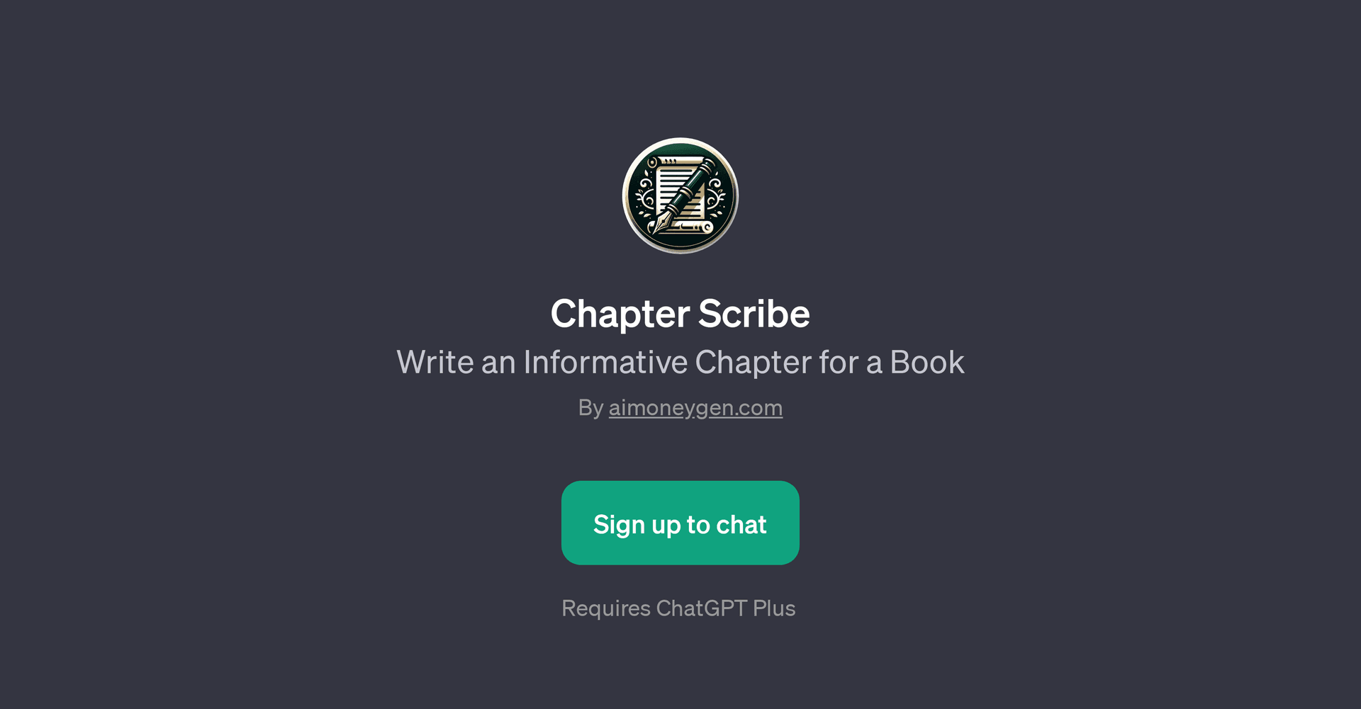 Chapter Scribe