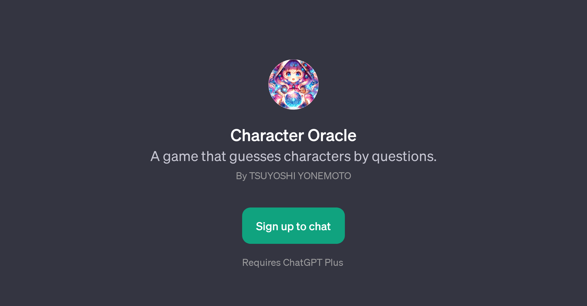 Character Oracle
