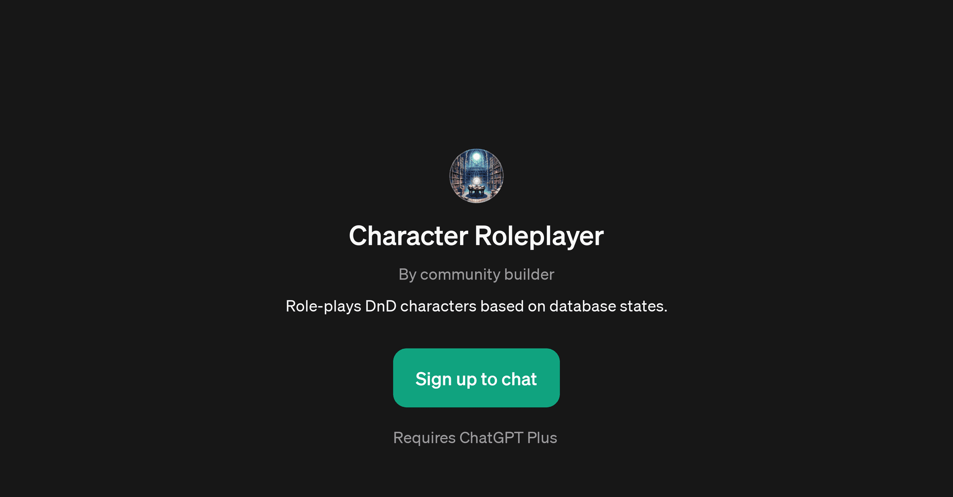 Character Roleplayer