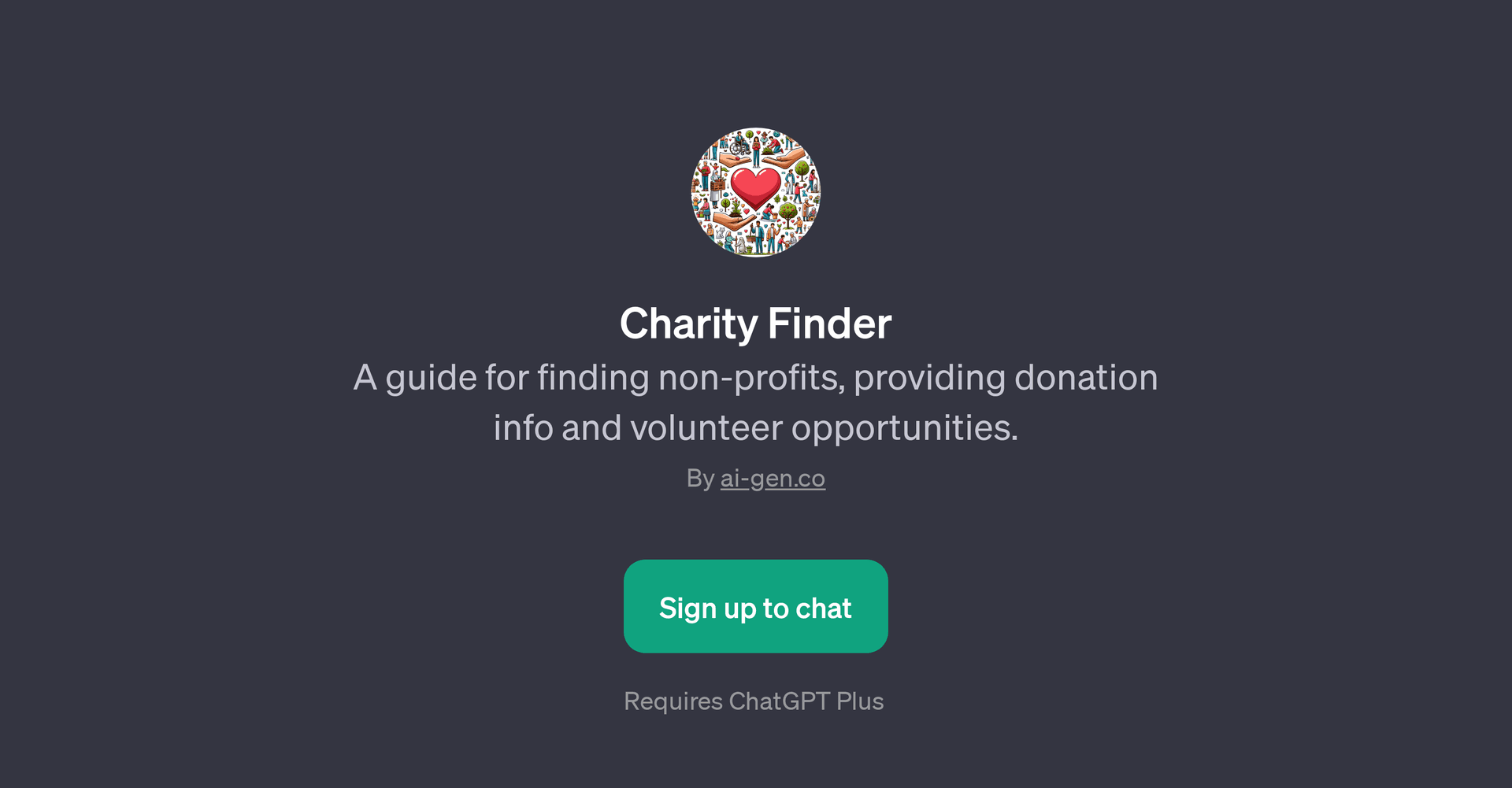 Charity Finder