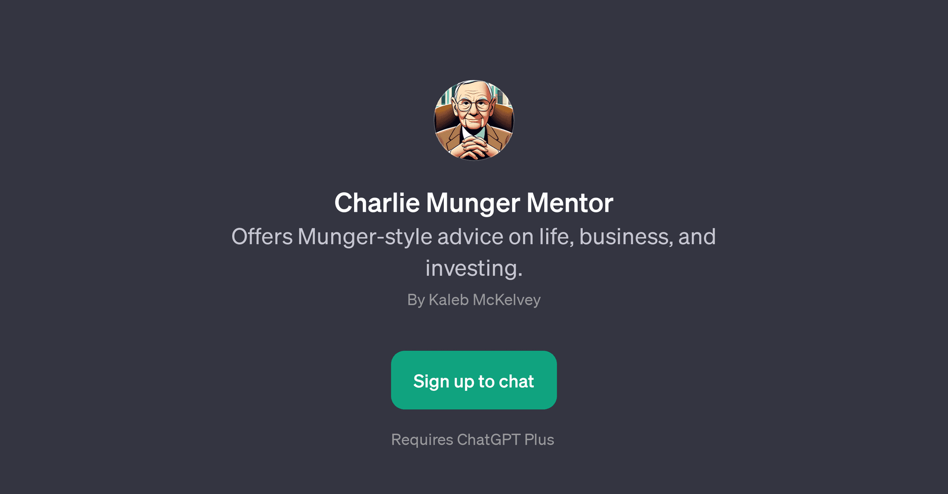 Charlie Munger Mentor