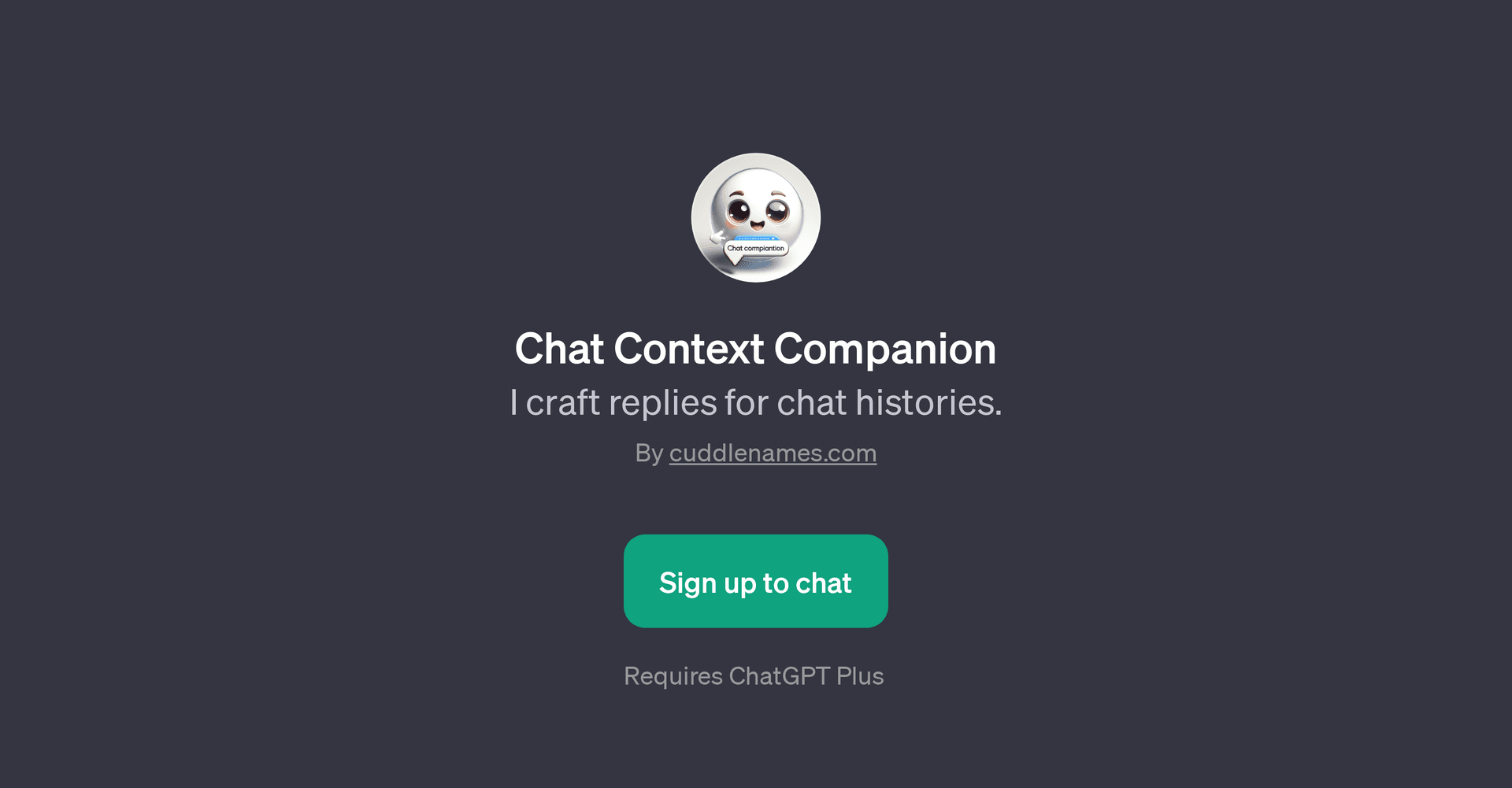 Chat Context Companion