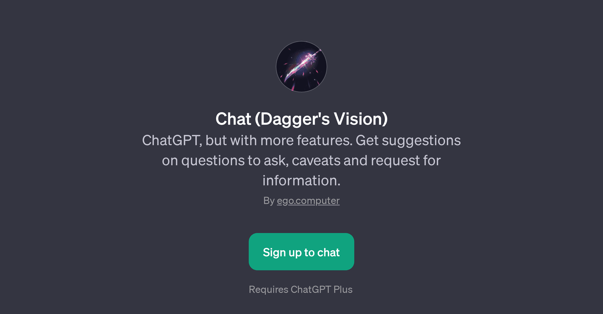 Chat (Dagger's Vision)