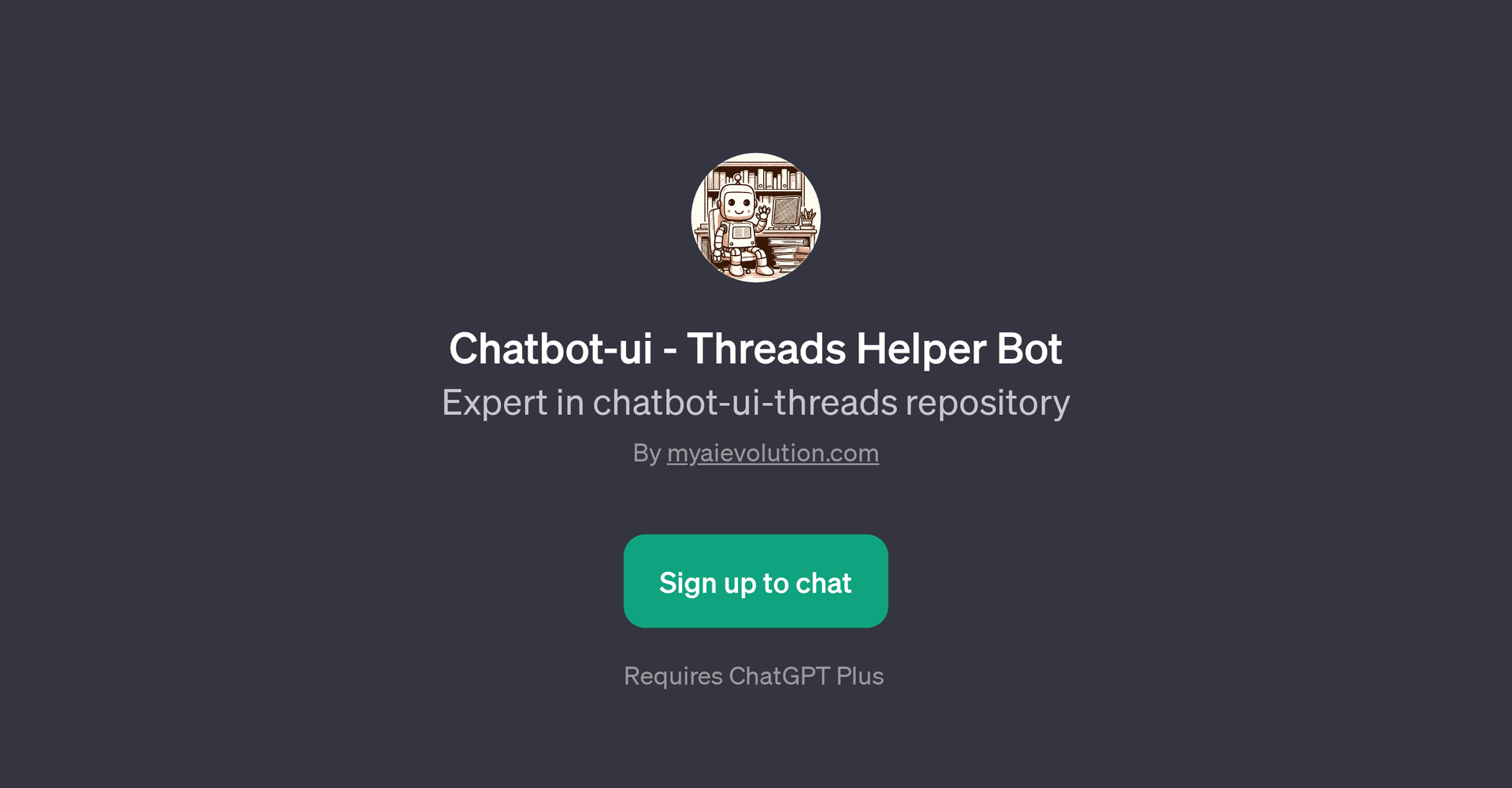 Chatbot-ui - Threads Helper Bot
