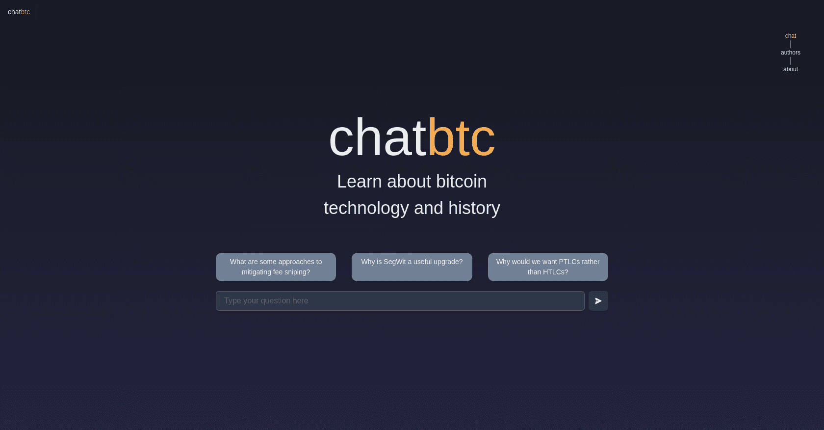 ChatBTC