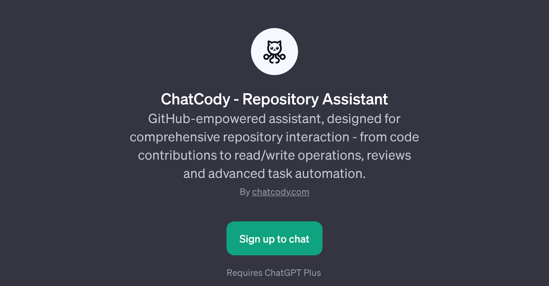 ChatCody - Repository Assistant