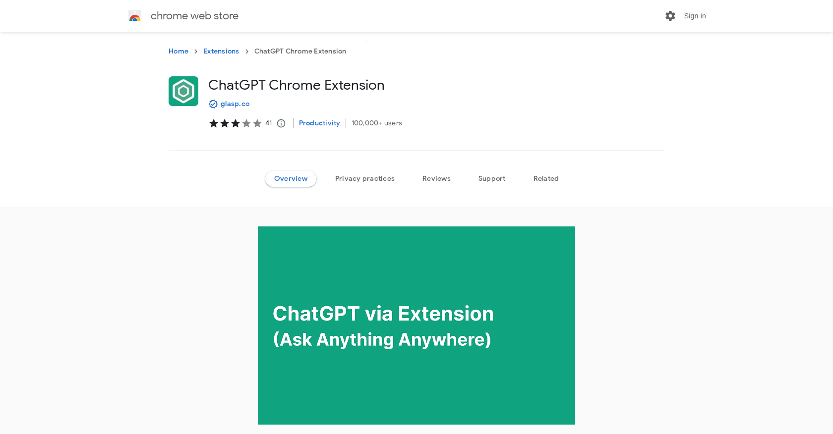 ChatGPT Chrome Extension