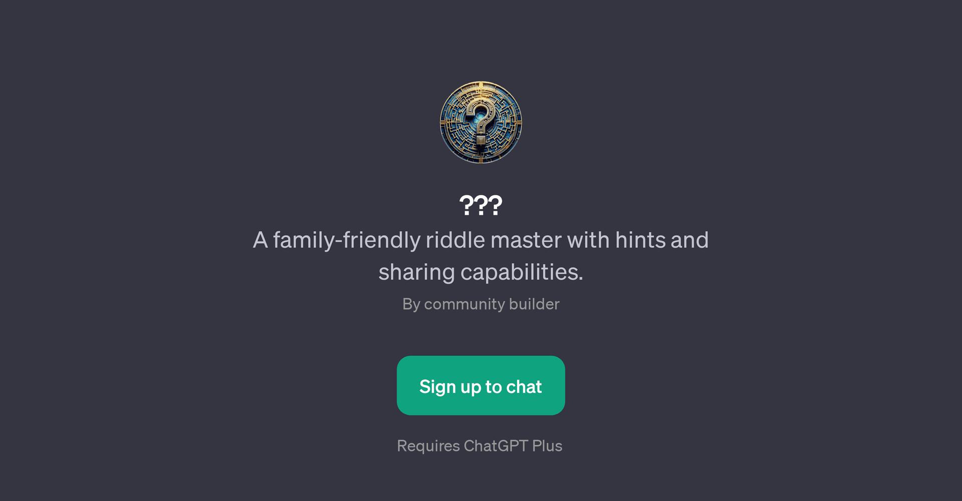 ChatGPT Riddle Master