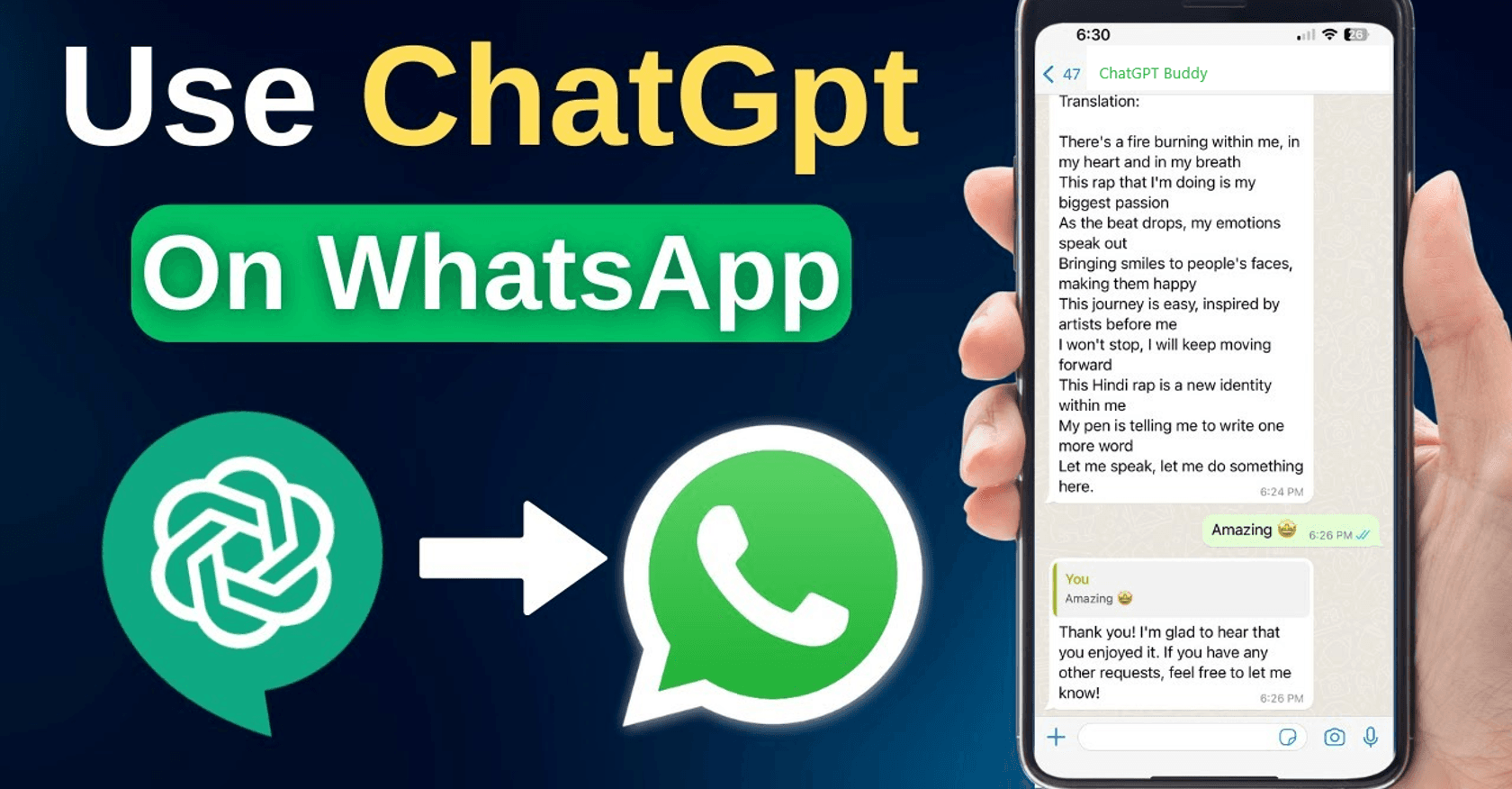 ChatGPT WhatsApp