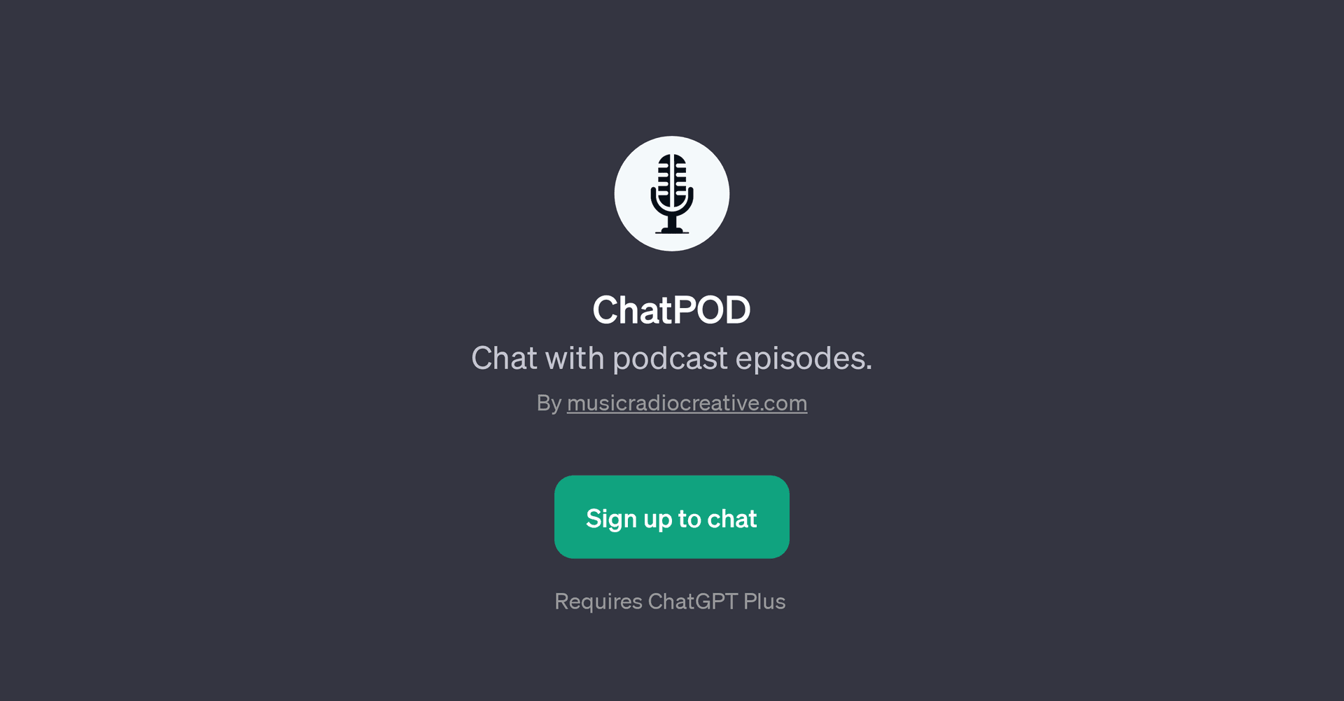ChatPOD