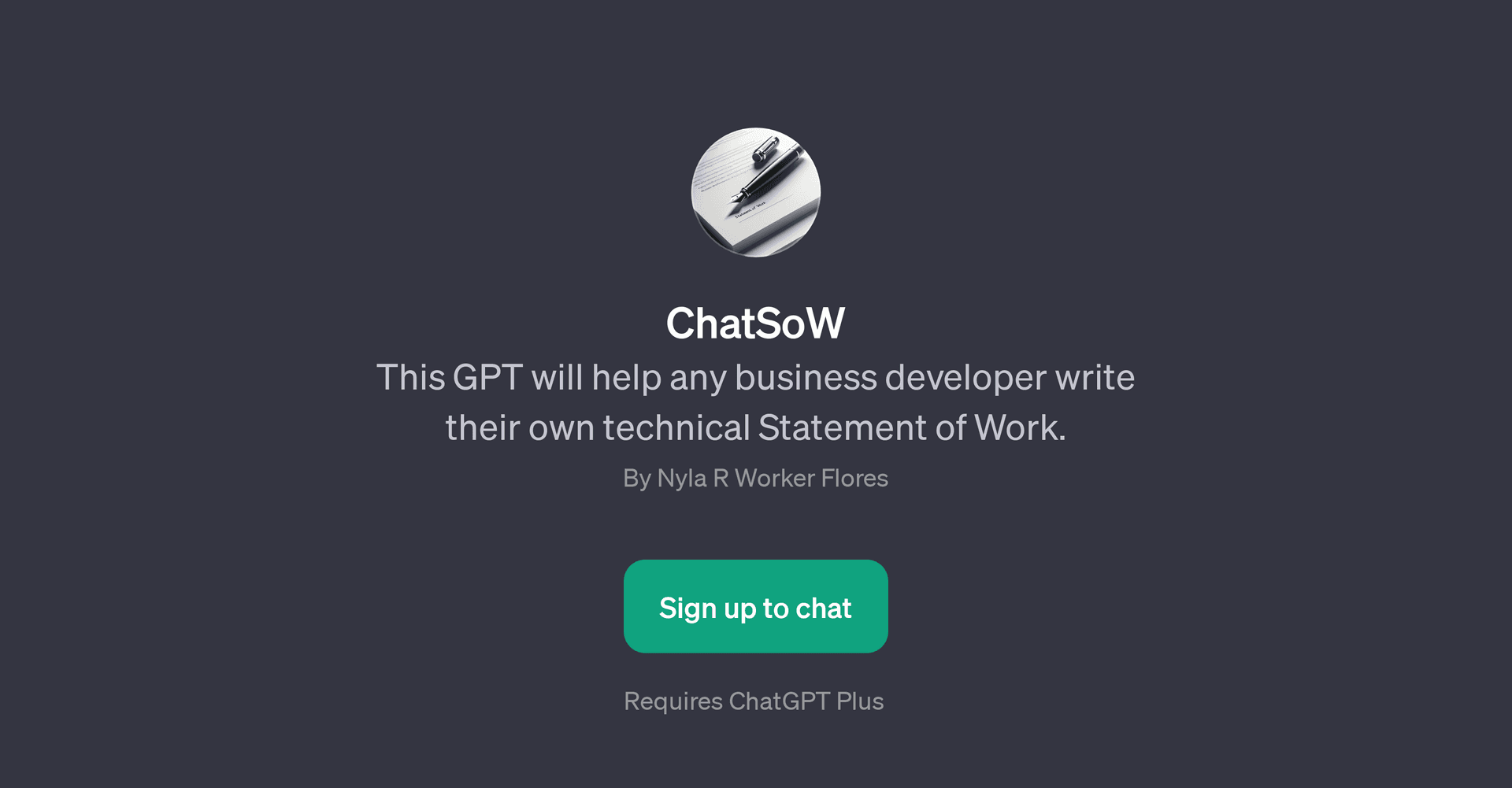 ChatSoW