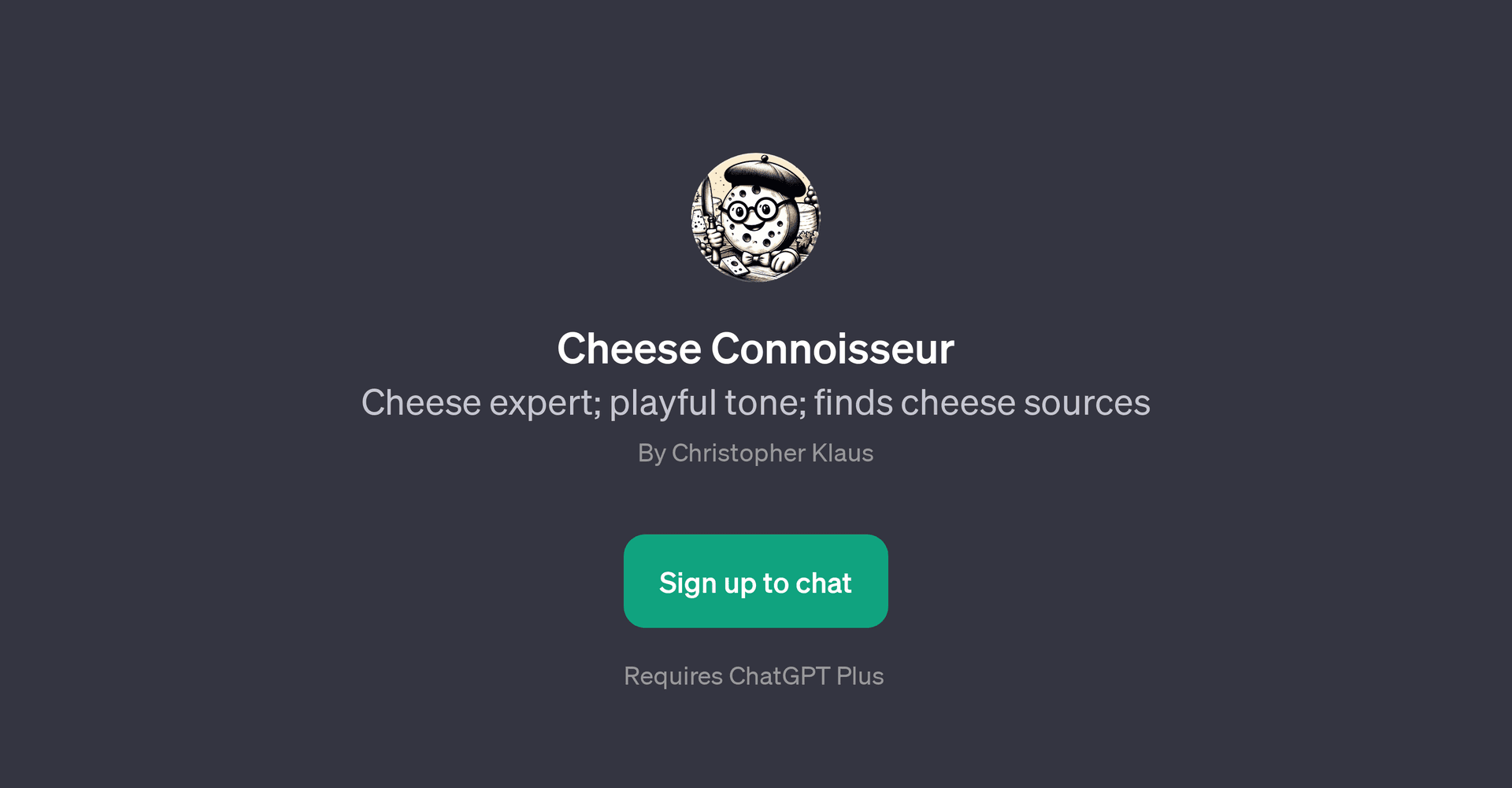 Cheese Connoisseur