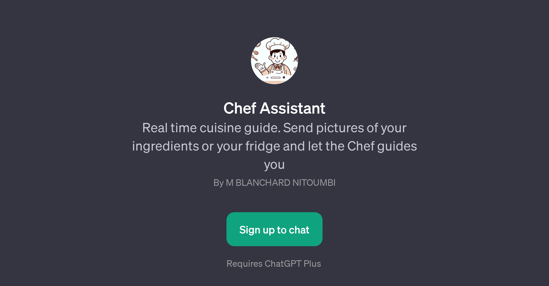 Chef Assistant