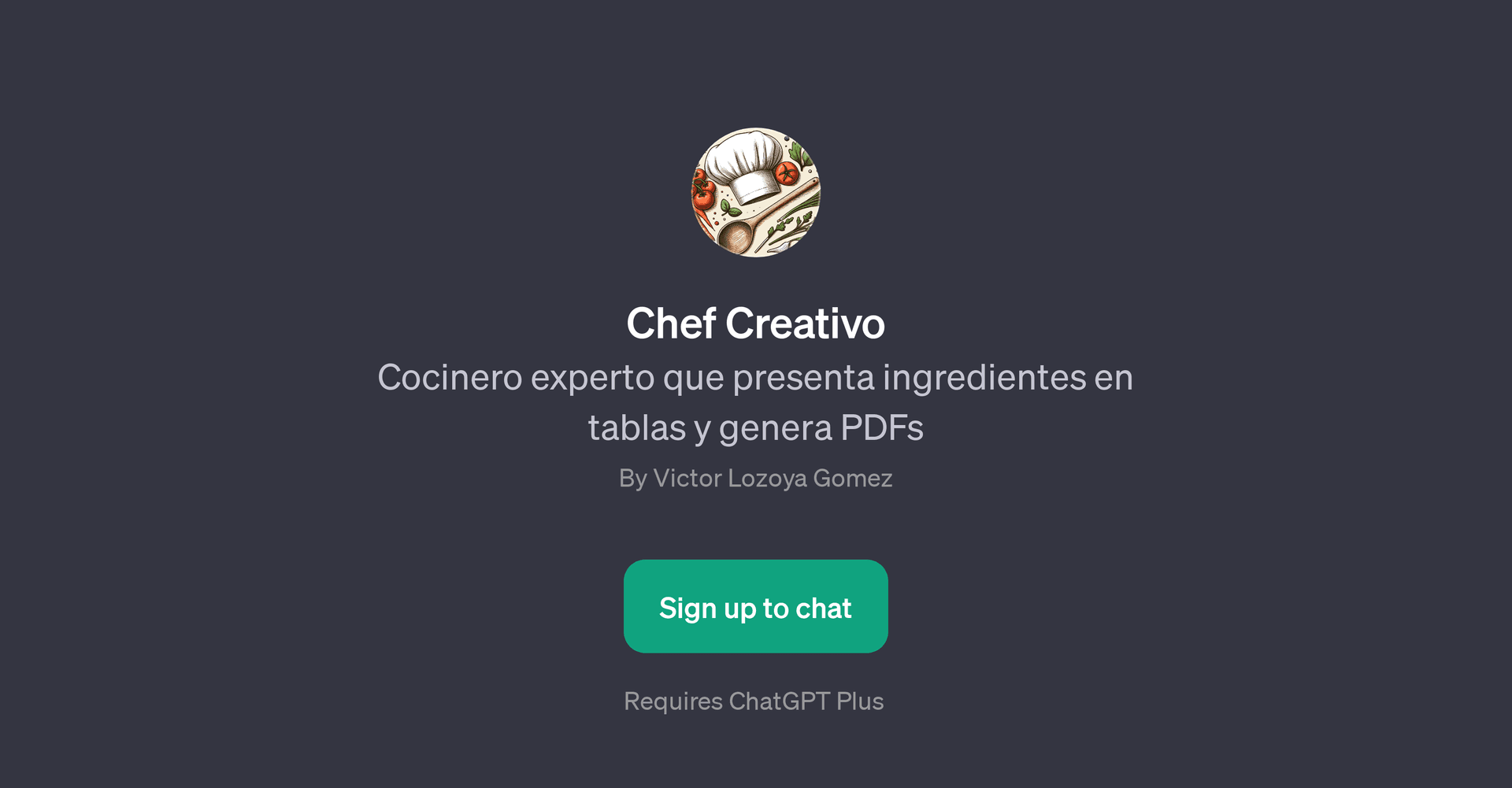 Chef Creativo