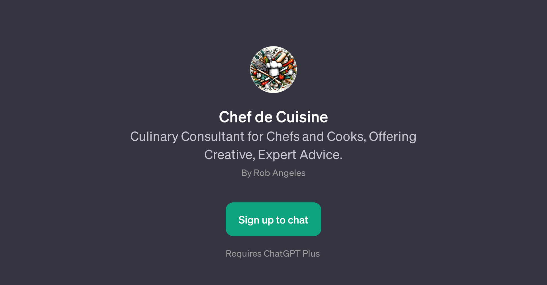 Chef de Cuisine