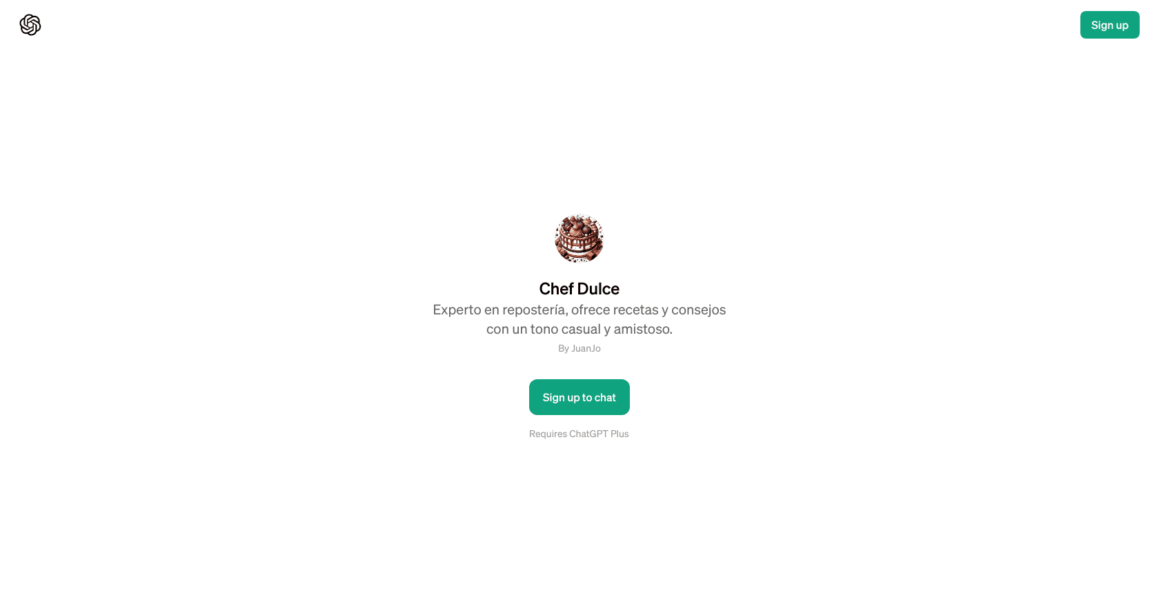 Chef Dulce