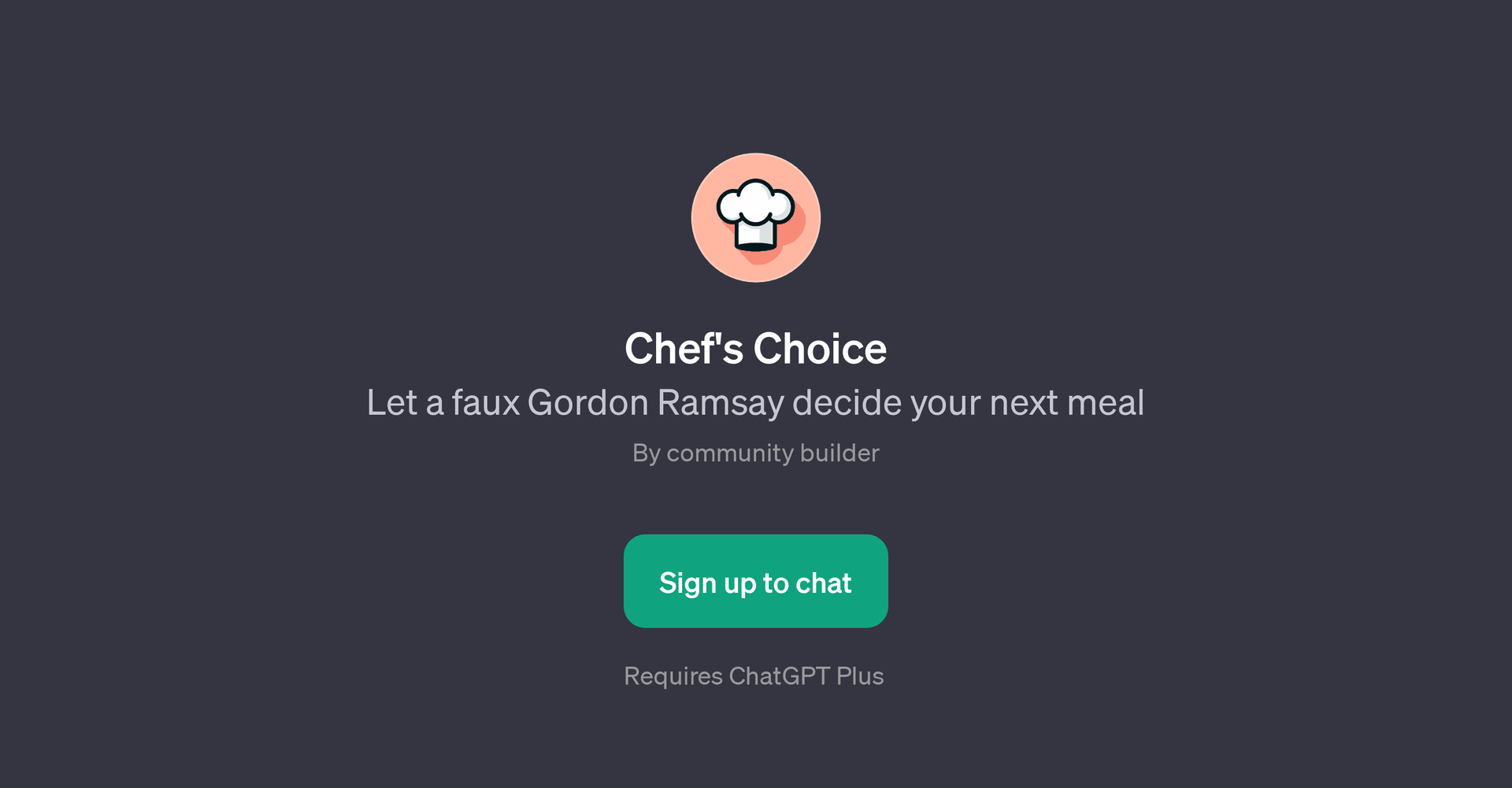Chef's Choice