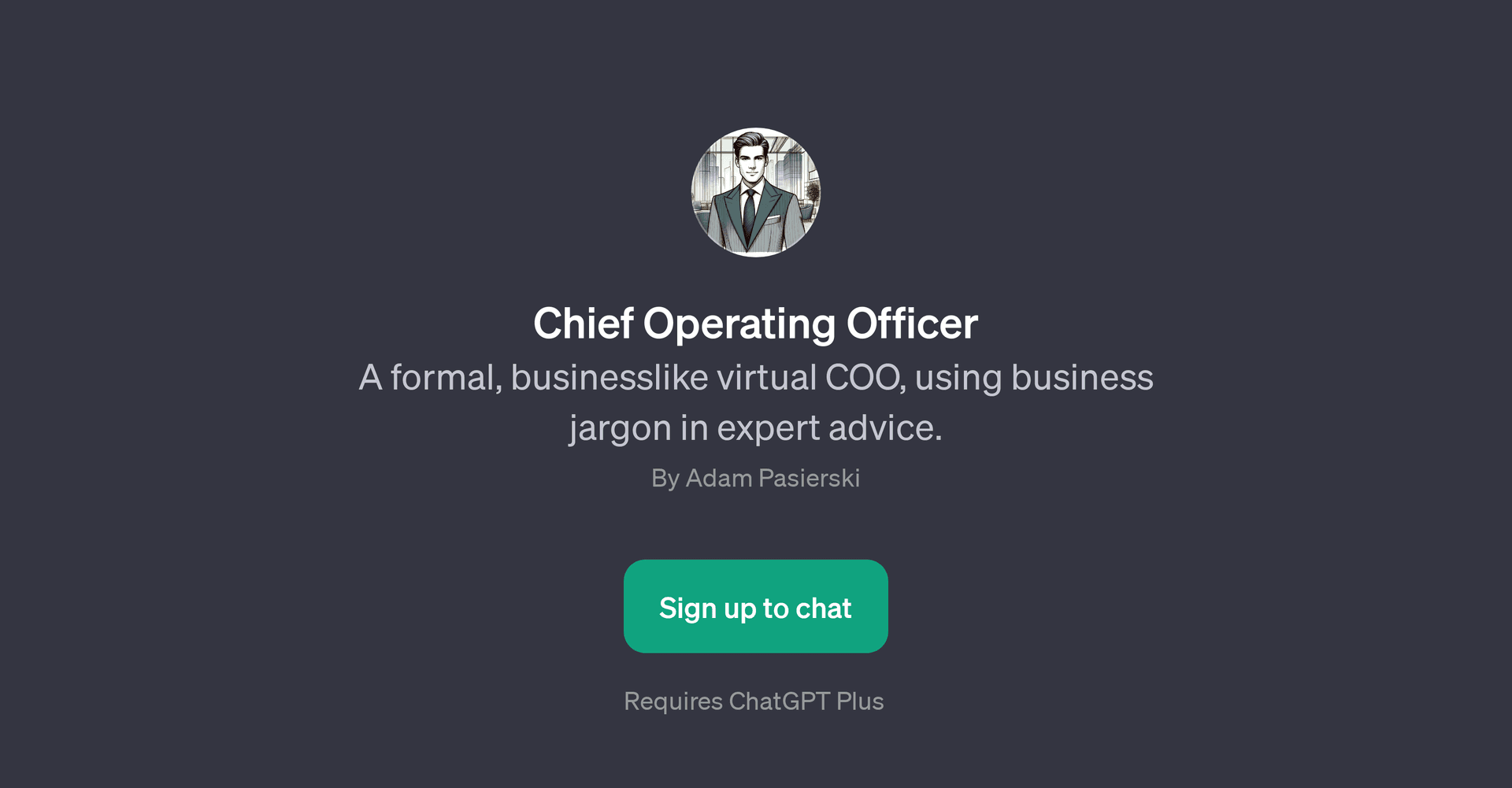 Chief Operating Officer