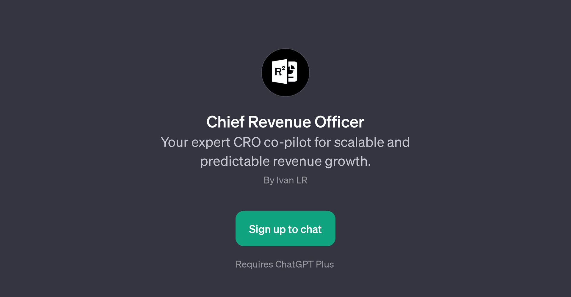 Chief Revenue Officer