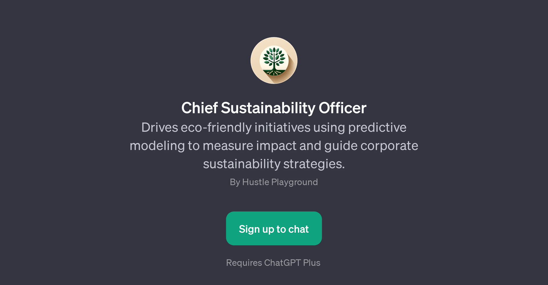 Chief Sustainability Officer GPT