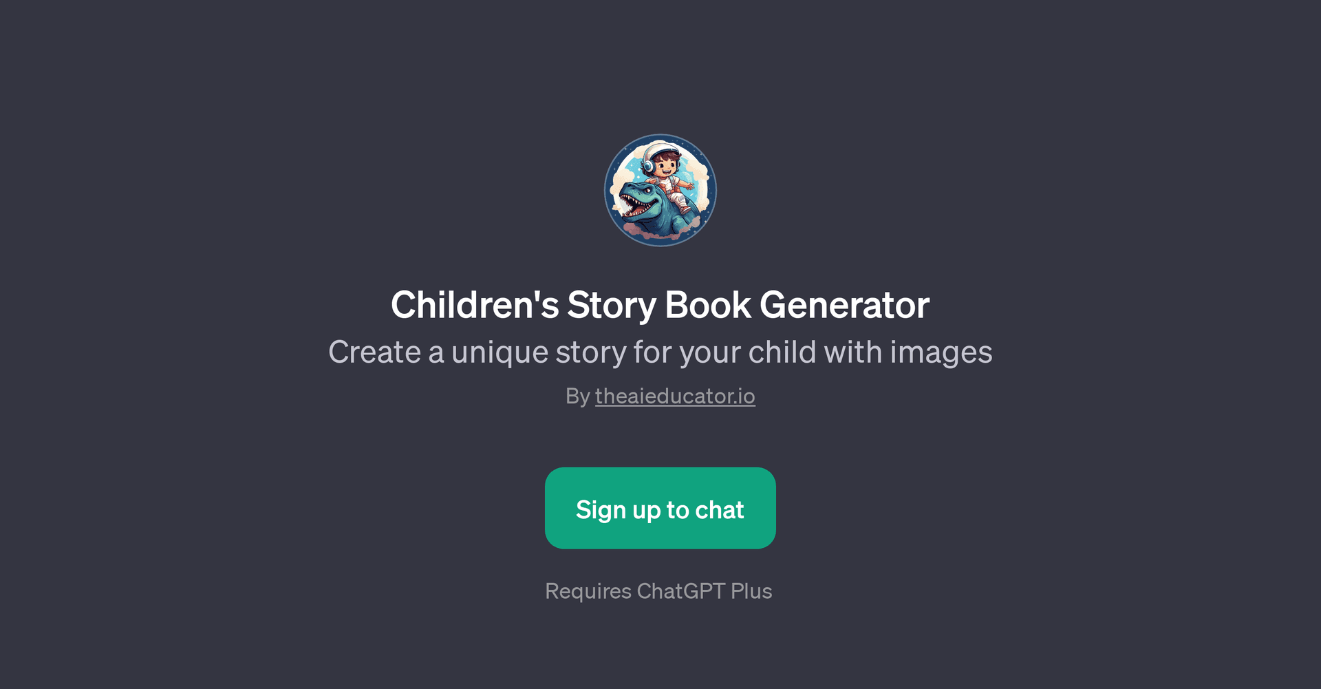 Children's Story Book Generator