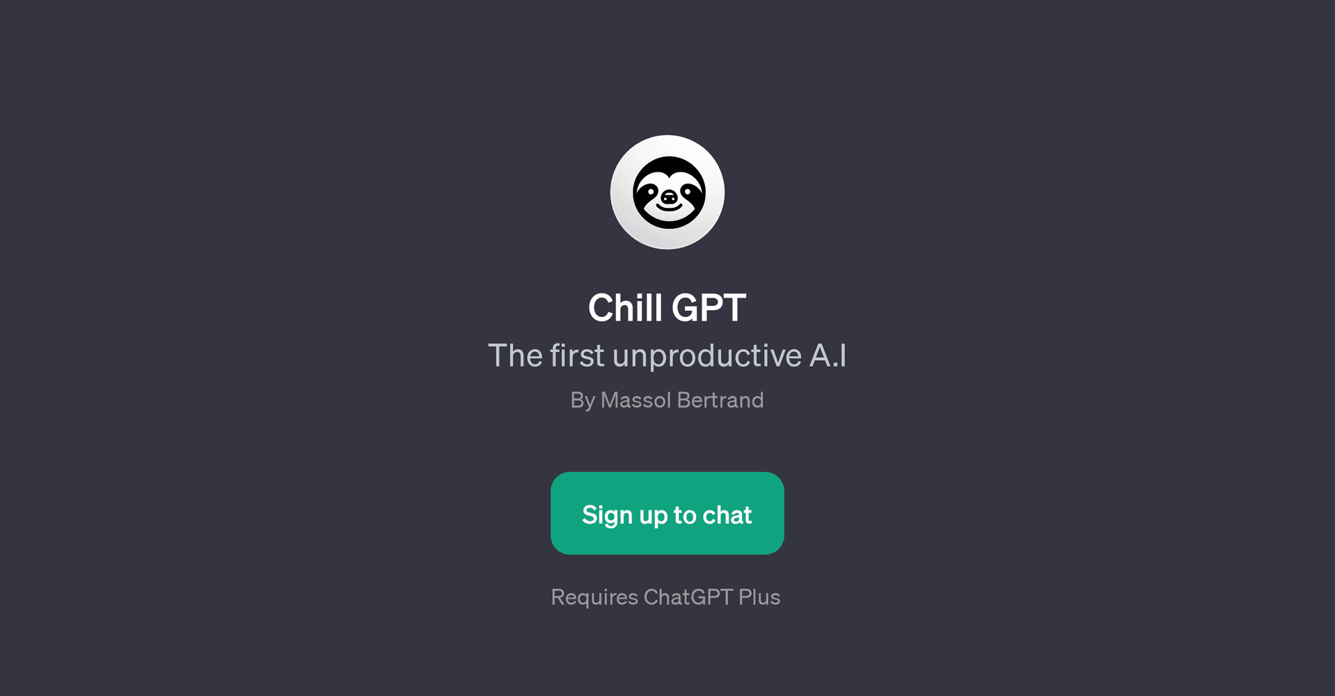 Chill GPT
