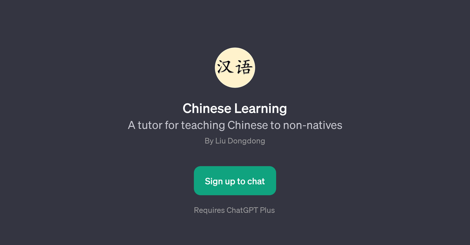 Chinese Learning