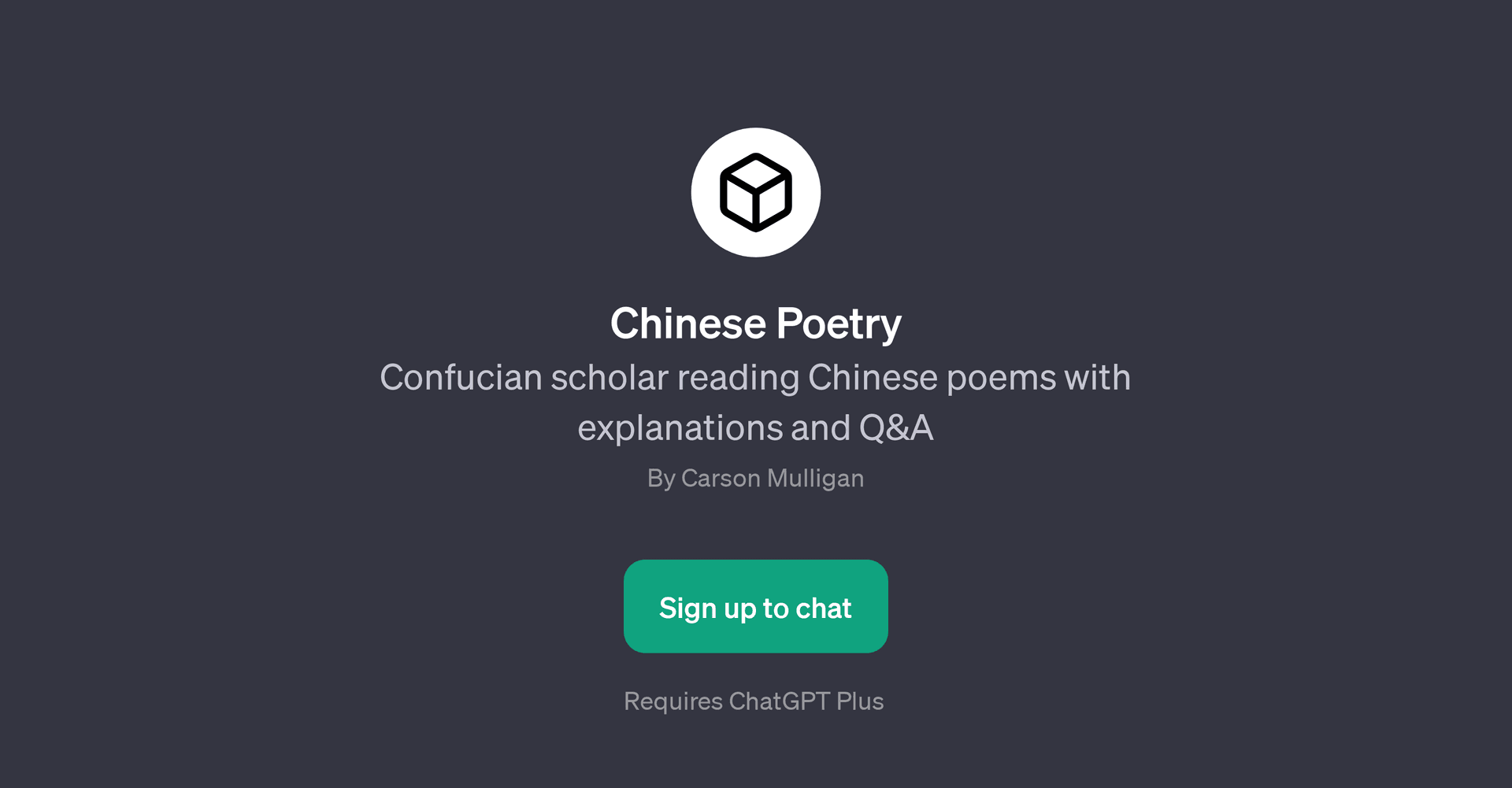 Chinese Poetry
