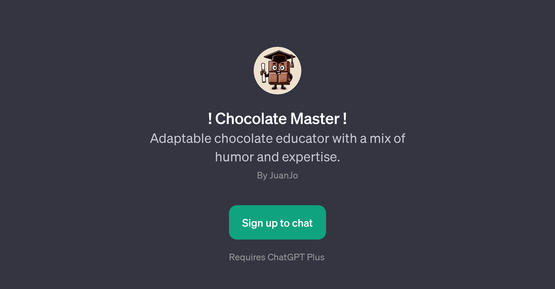 Chocolate Master