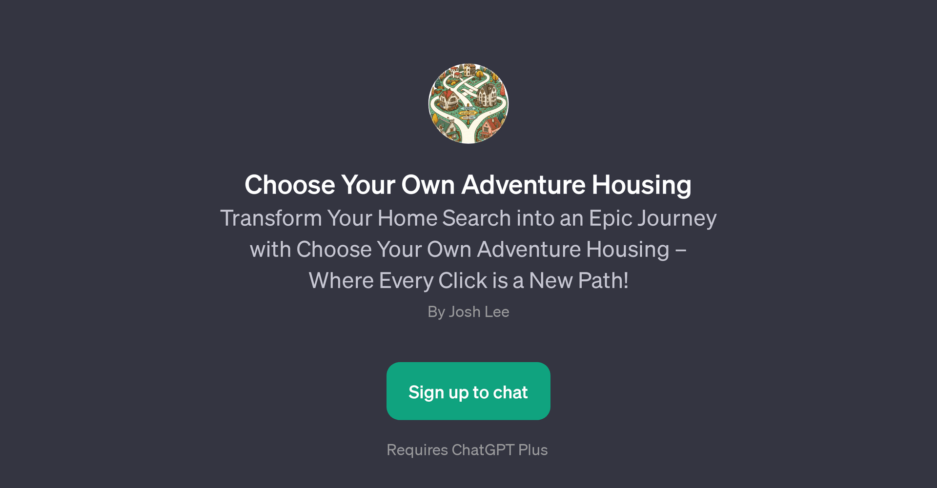 Choose Your Own Adventure Housing
