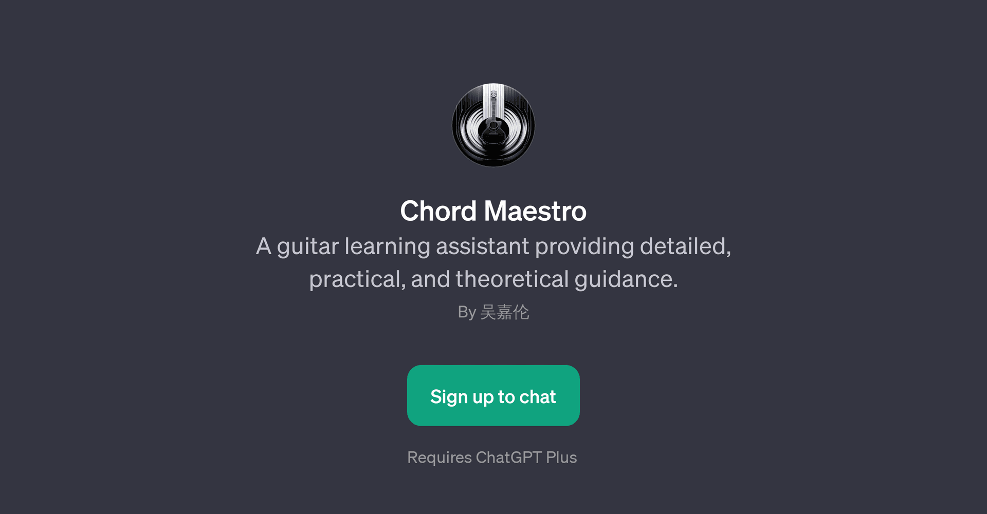Chord Maestro