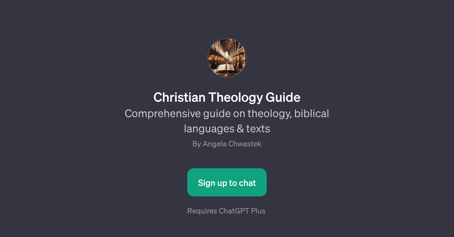 Christian Theology Guide