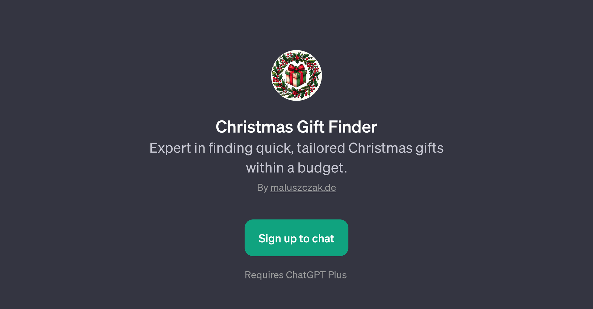 Christmas Gift Finder