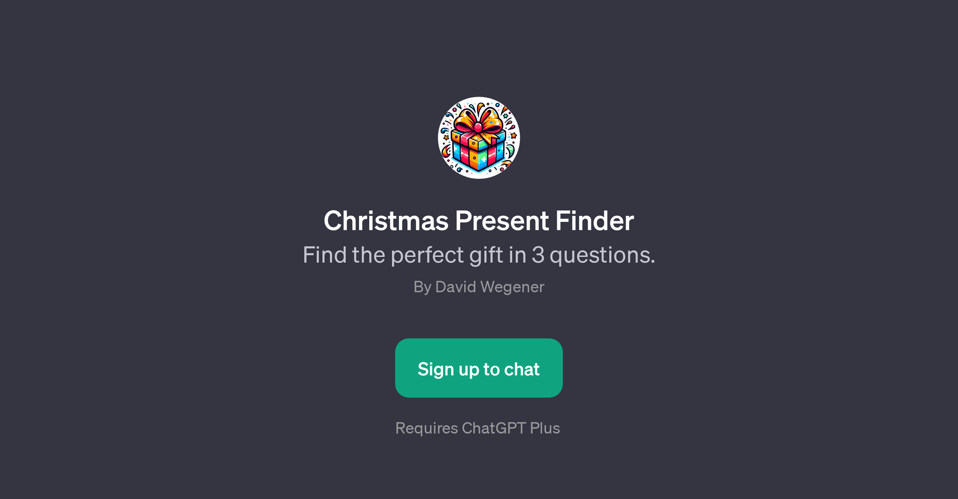 Christmas Present Finder