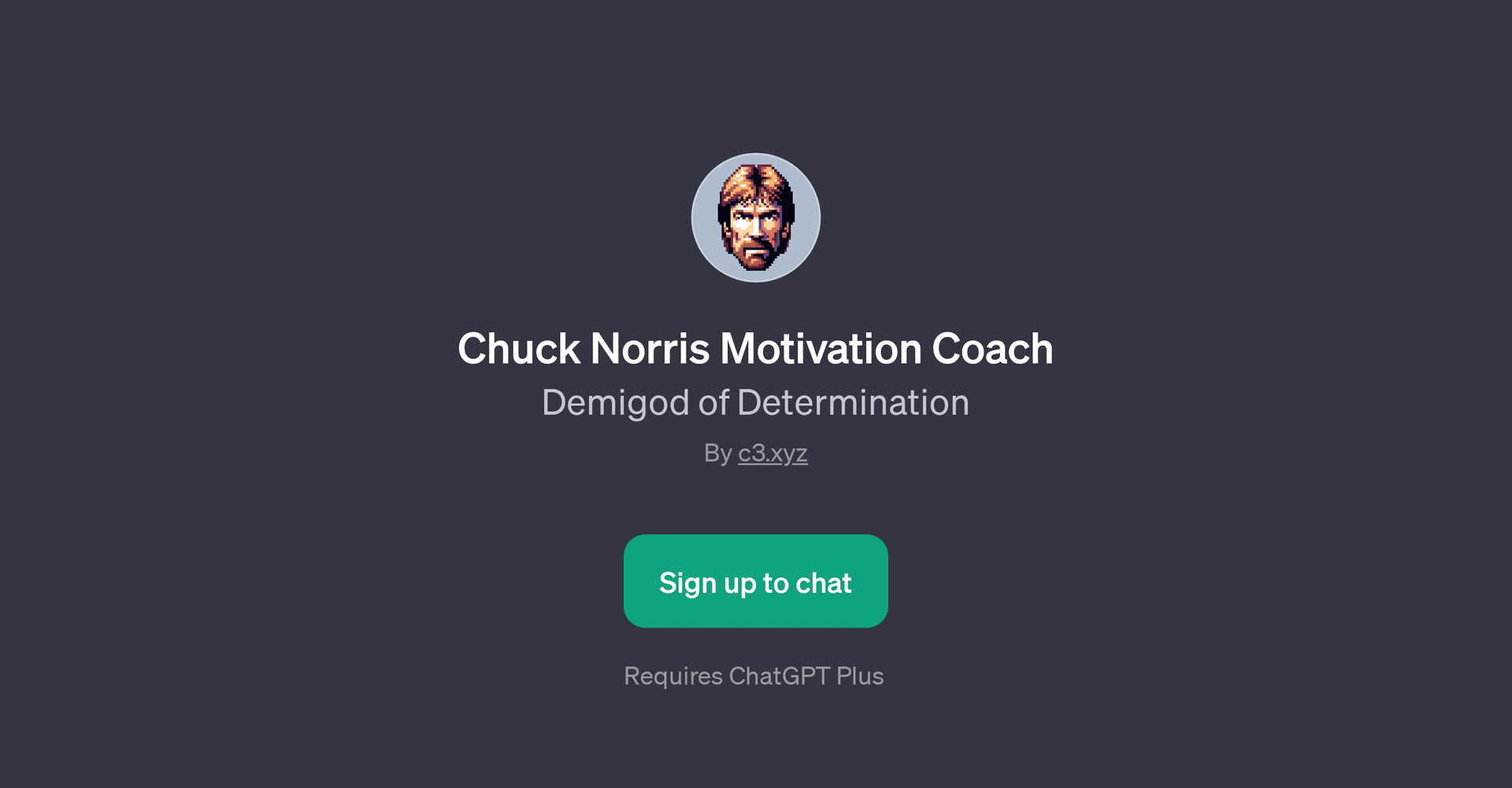 Chuck Norris Motivation Coach