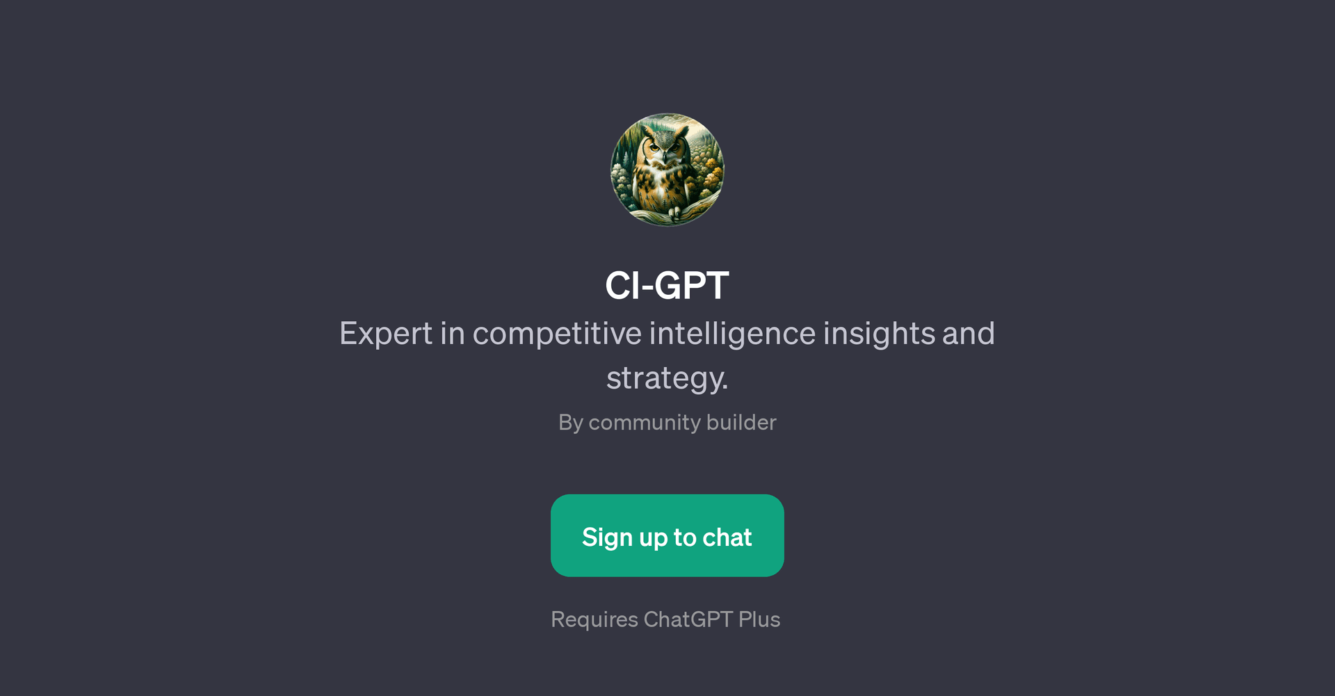 CI-GPT