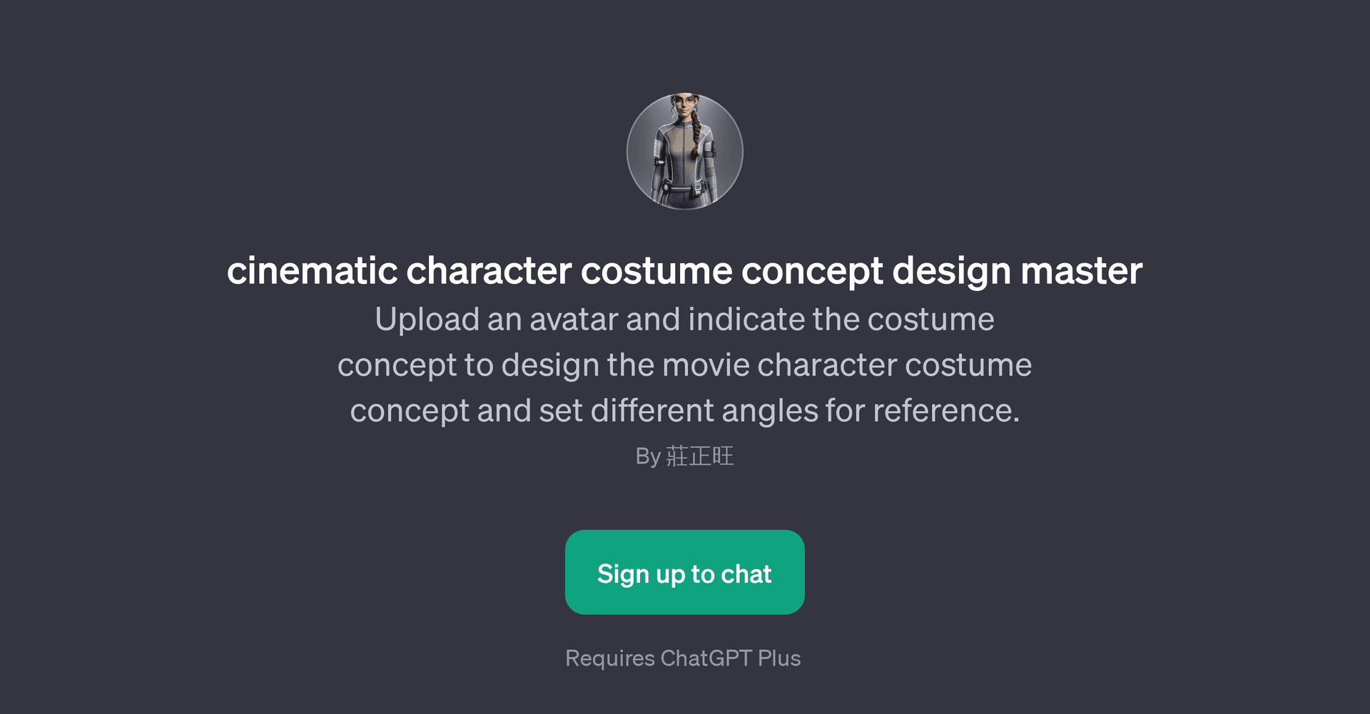 cinematic character costume concept design master