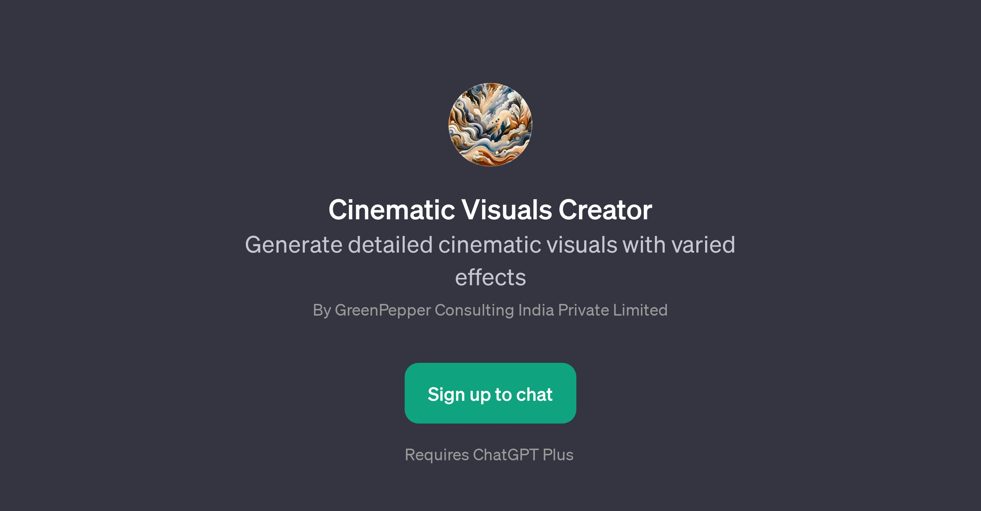 Cinematic Visuals Creator