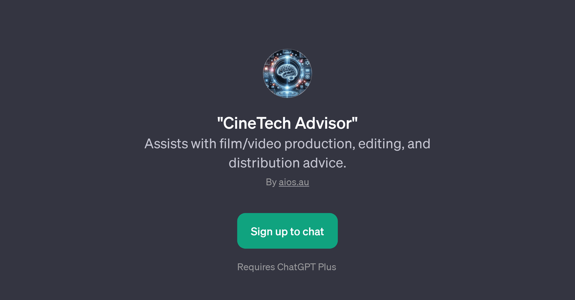 CineTech Advisor
