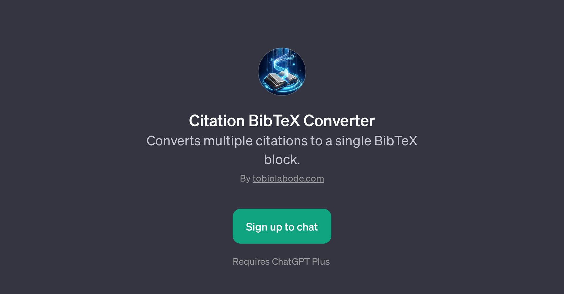Citation BibTeX Converter
