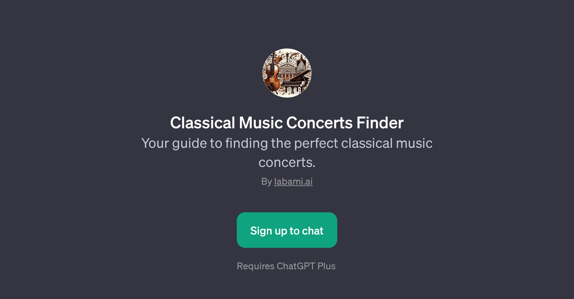 Classical Music Concerts Finder