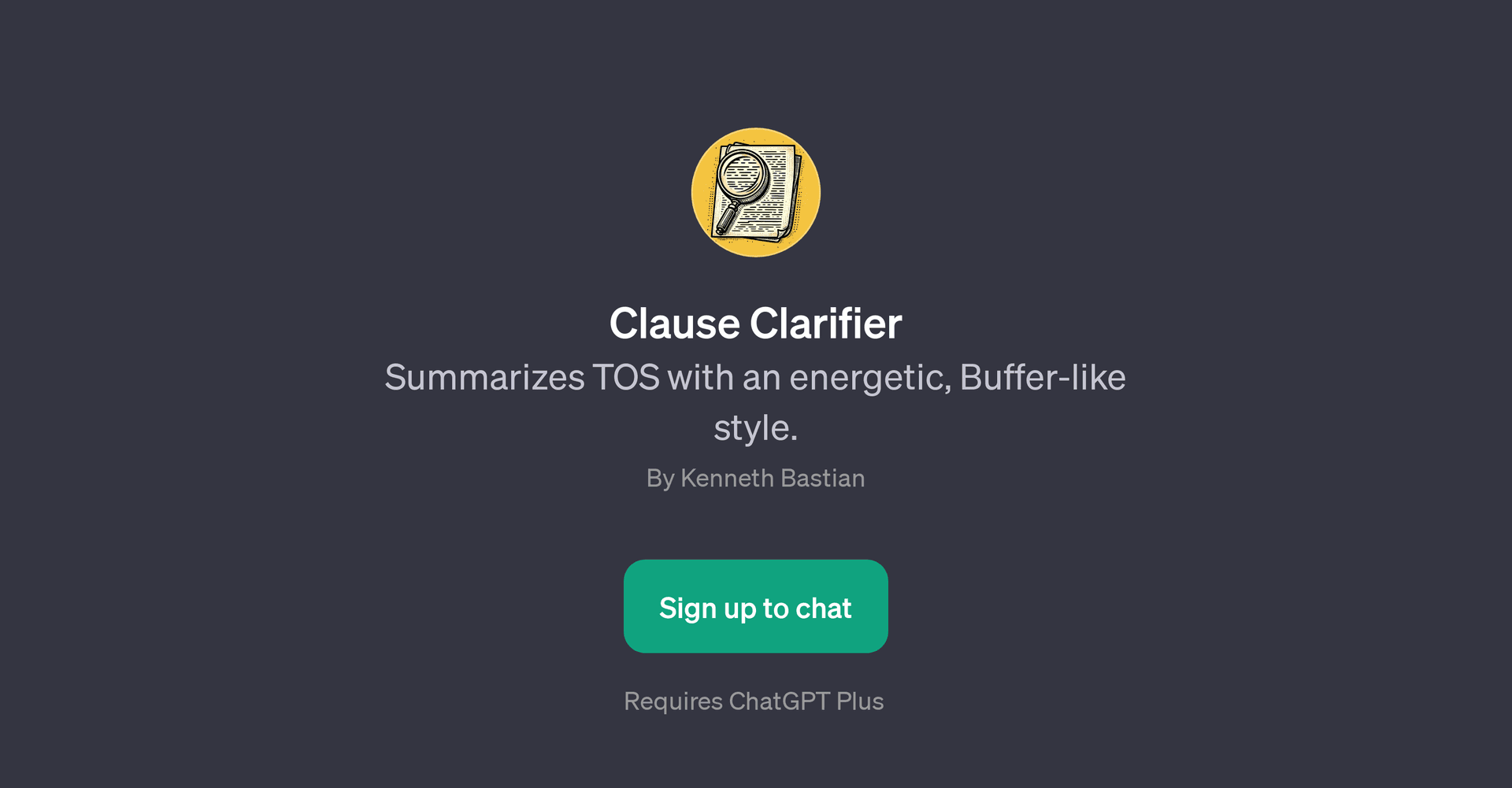 Clause Clarifier