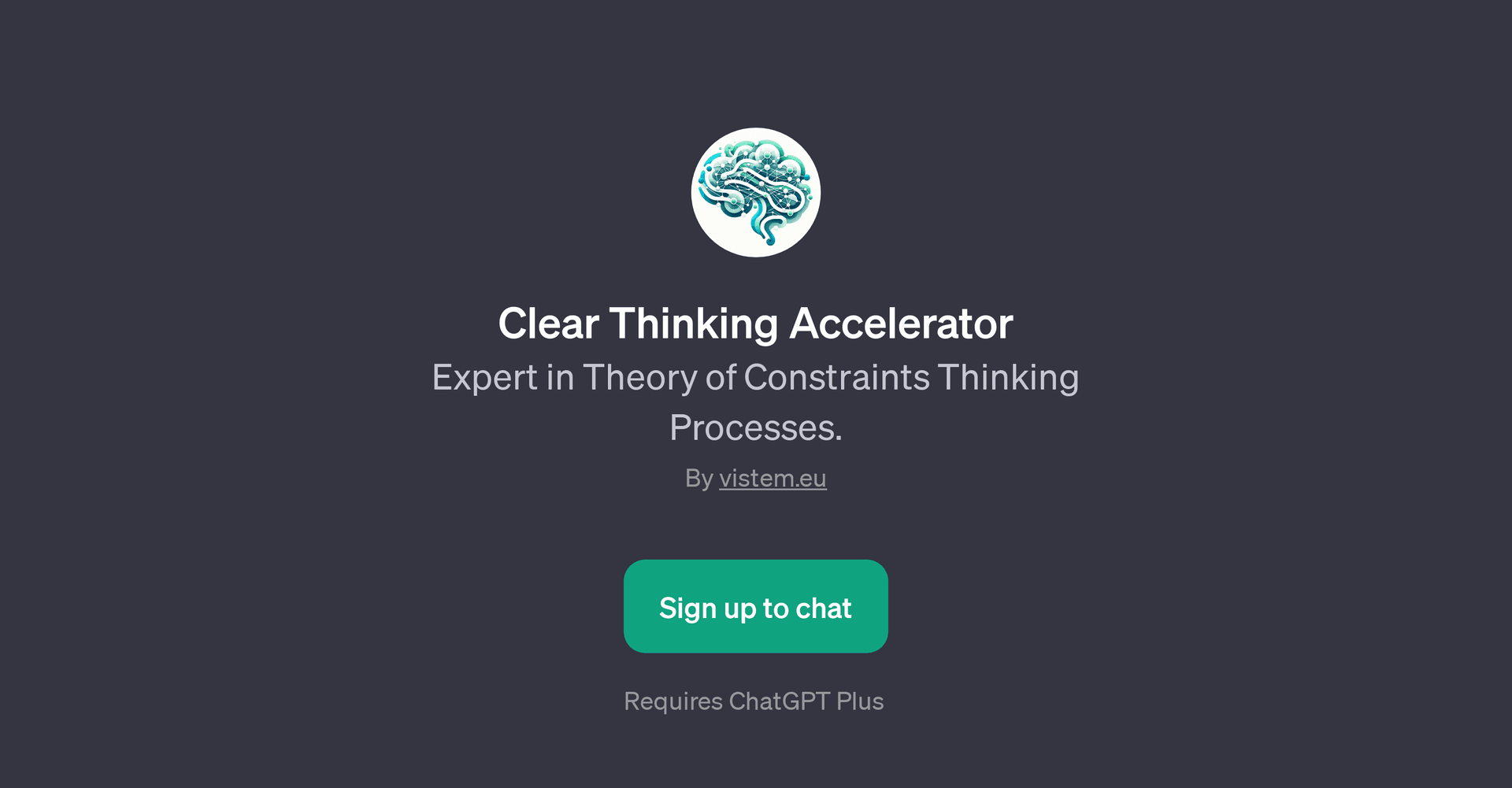 Clear Thinking Accelerator
