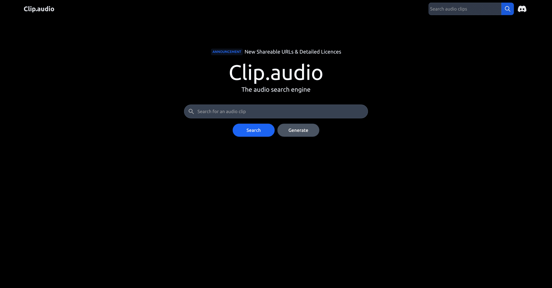 Clip audio