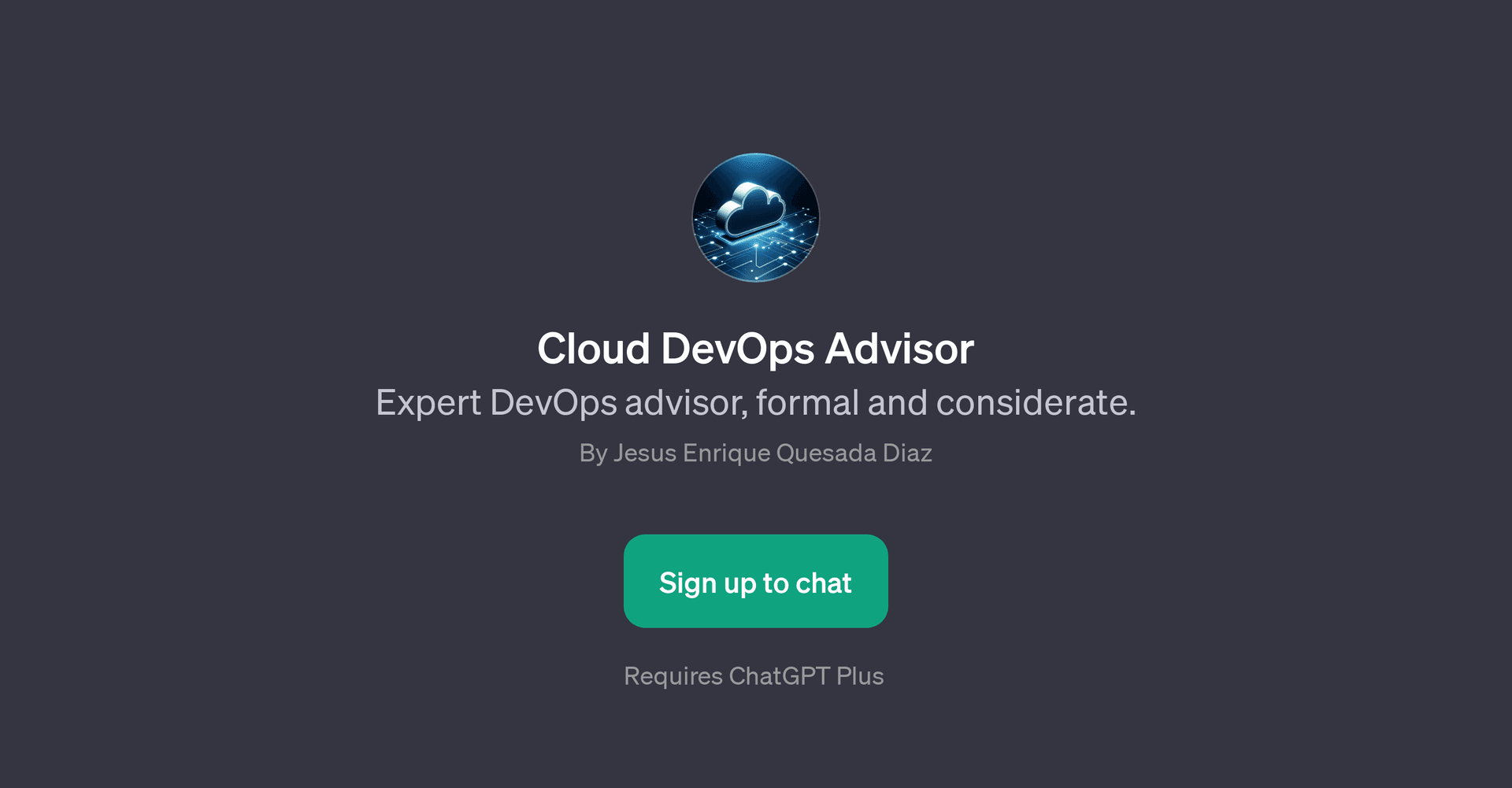 Cloud DevOps Advisor