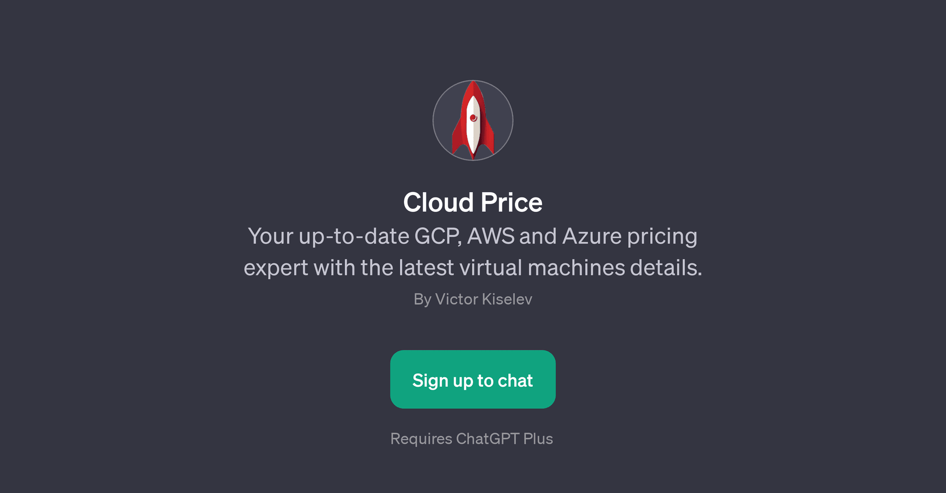 Cloud Price GPT