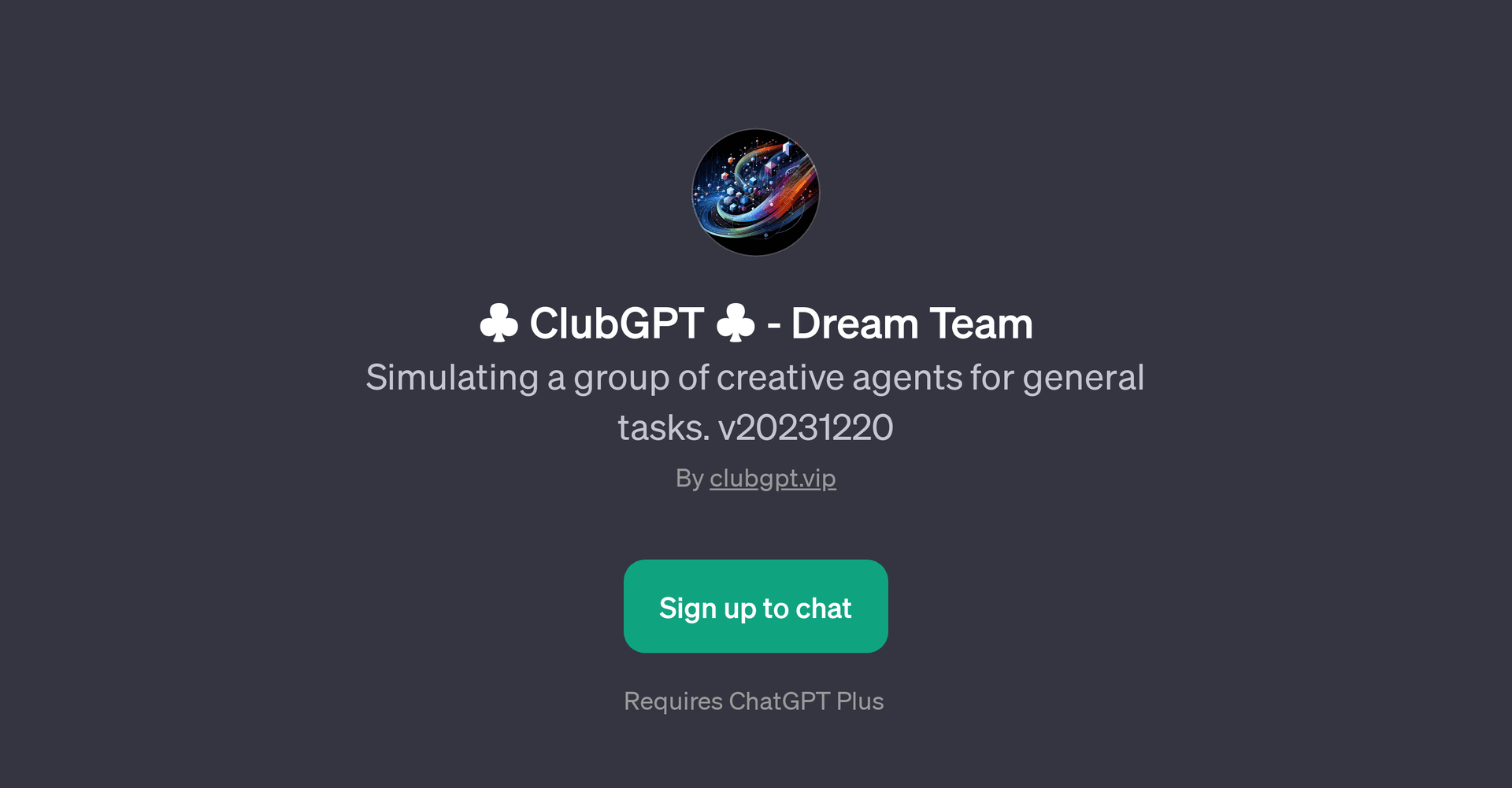ClubGPT - Dream Team