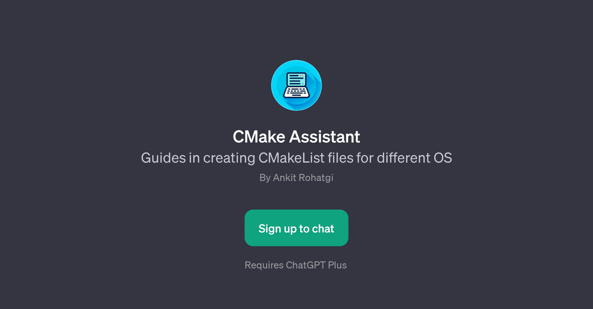 CMake Assistant