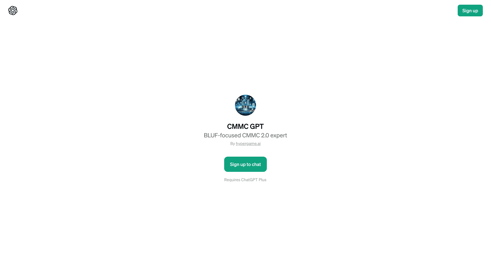 CMMC GPT